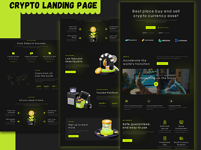 Crypto Landing Page