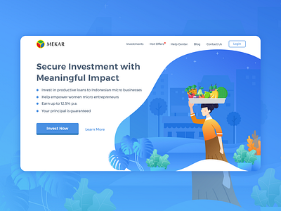 Mekar - Landing Page