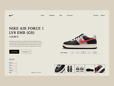 Nike Air Force 1 Concept