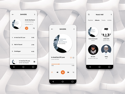 Mobile music app concept