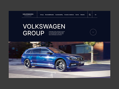 VOLKSWAGEN GROUP CONCEPT figma ui ux