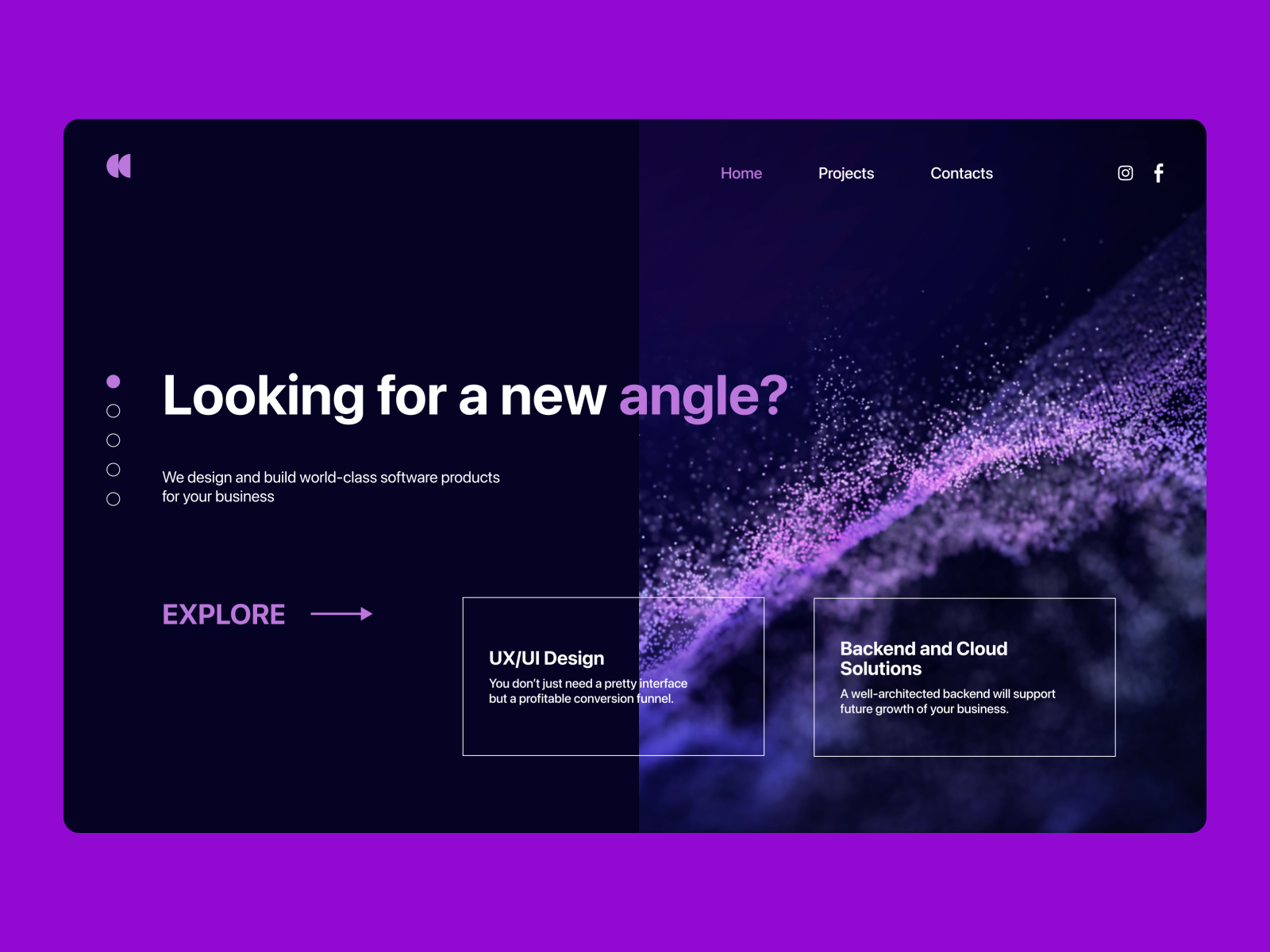 Web concept by Guzun Ivan on Dribbble