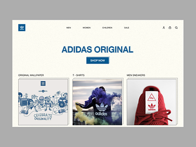 Adidas Original. branding graphic design logo ui