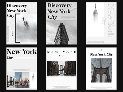 Another minimalistic poster,about New York. branding graphic design logo ui