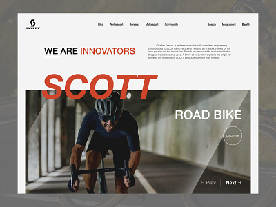 Scott Concept. branding graphic design logo ui