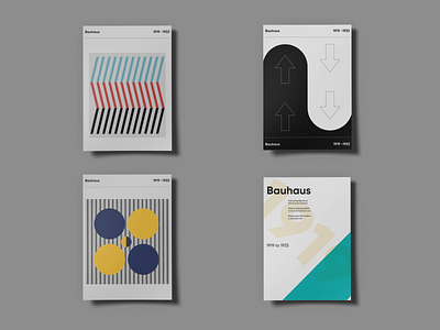 Buhaus Posters. branding graphic design logo ui