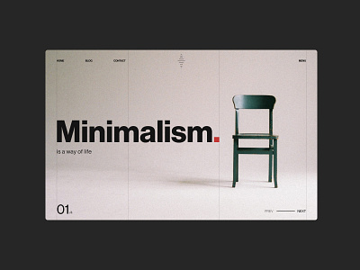 Minimalism.