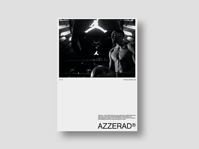 Azzerad minimalist poster  /3