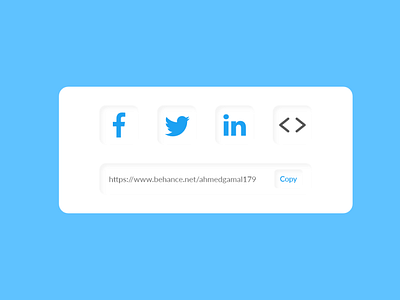 Daily UI #10 - Social Share