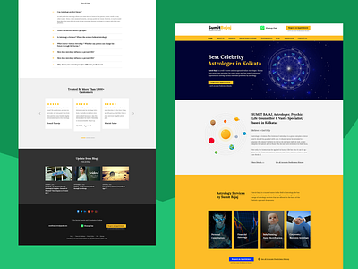 Website Design and Development for Astrologer