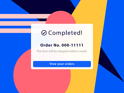 Confirmation #dailyui #054