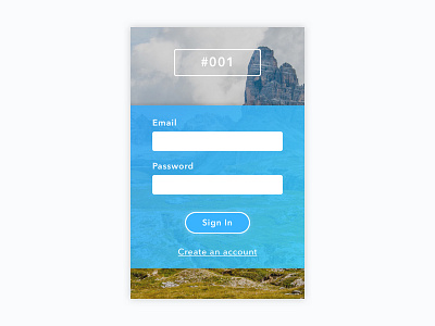 Sign Up #dailyui #001 dailyui ui