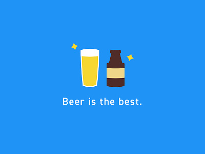 Beer is the best illustration