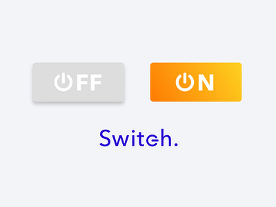 On/Off Switch #dailyui #015 dailyui ui