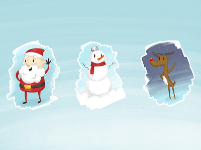 XMas stickers