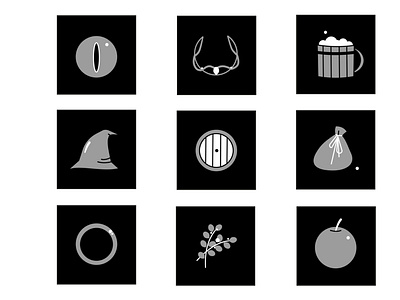 Lord of the Rings icons