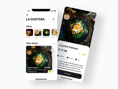 Restaurant App app design food ios menu mobile pizza restaurant restaurant app ui ux