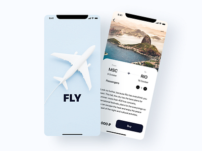 Flight ticket booking app