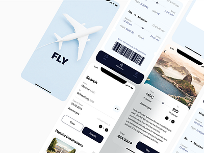 Flight ticket booking app