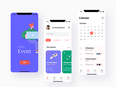 Events manager app