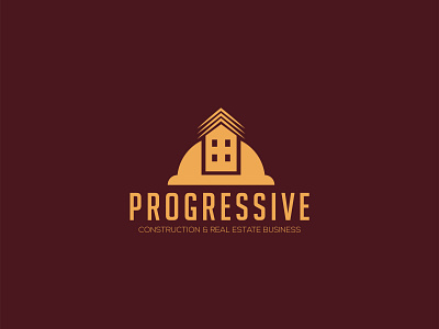 Progressive Logo branding business logo design graphic design lettermark logo logo maker minimal minimalist modern professional logo typography unique wordmark
