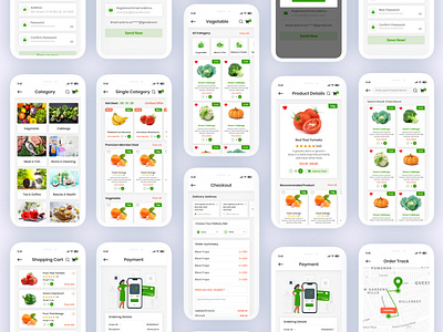 Grocery Delivery Sketch Template