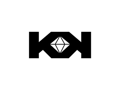 Kol Kollective collective design diamond inner k kol letter logo mentor negative space type typography vector