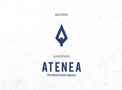 Atenea | Real Estate Agency branding graphic design logo real estate