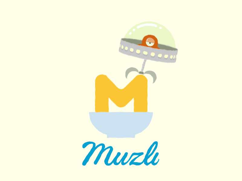Muzli - the abducted piece animation design gif inspiration logo mobile motion muzli ui ux web