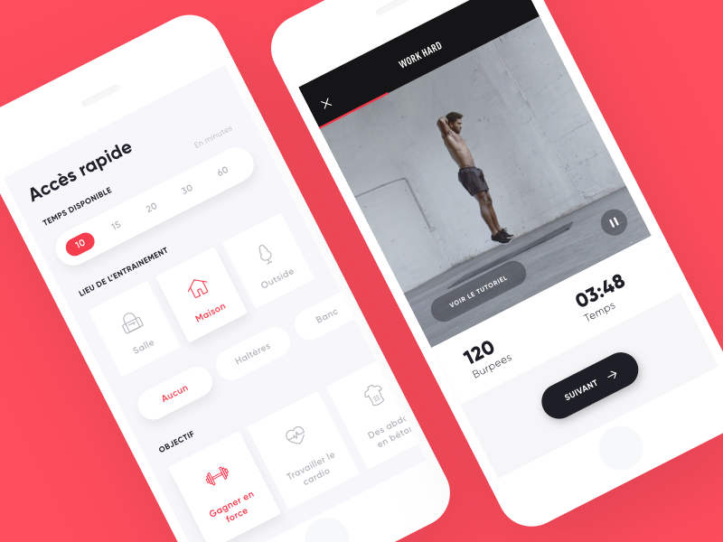 Workout by Martin Berbesson on Dribbble