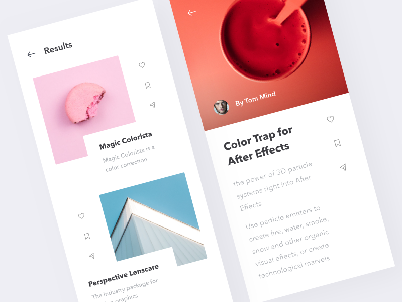 App AE by Martin Berbesson on Dribbble