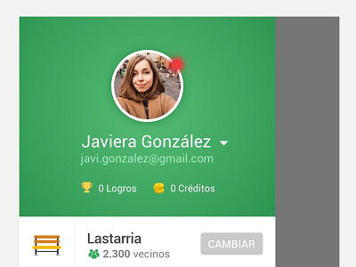 Drawer profile android drawe menu profile resume