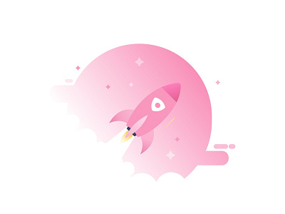 Upgrade app fire go pink rocket space star upgrade