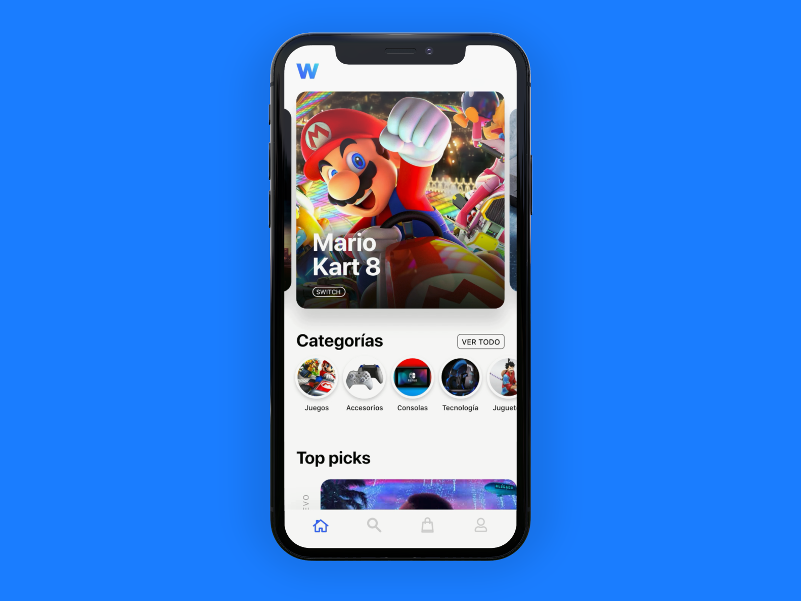 Videogame ecommerce app by Nico Soto-Aguilar on Dribbble