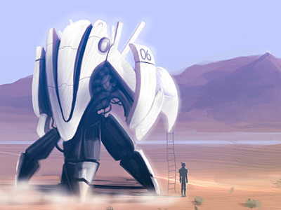 White Mecha