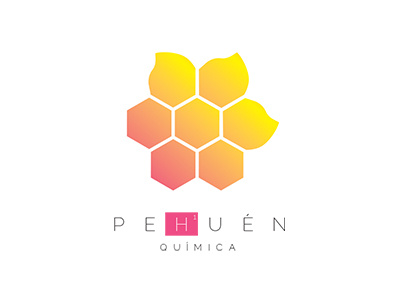 Pehuén chemistry logo isologo logo logotype