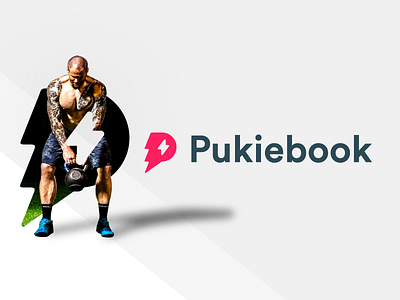 Pukiebook: Logo + Concept crossfit image logo work