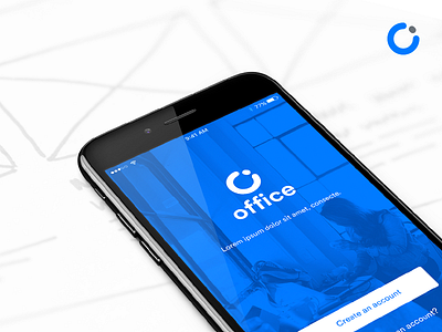 Preview Office App Concept apple ios iphone logo mockup o logo office logo