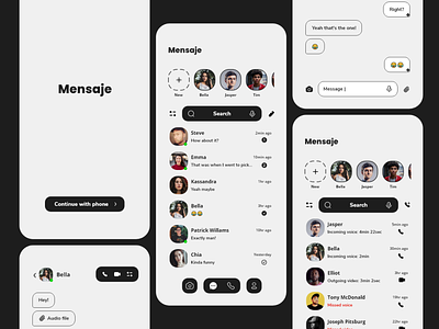 Messaging app - Mensaje