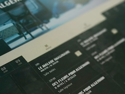 Calendar art direction ui ux