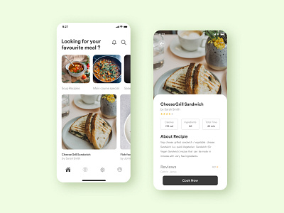 Food recipe App