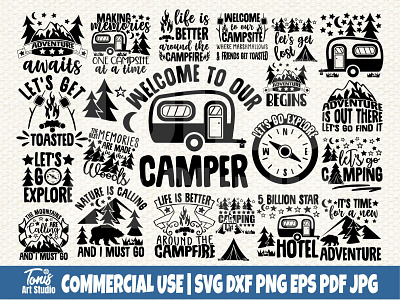 Free Free 336 Camping Svg Cut Files SVG PNG EPS DXF File