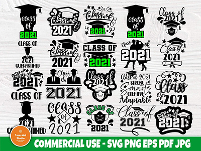 Class of 2021 Svg, Graduation Svg, Svg Cut Files class of 2021 svg graduate svg graduation 2021 graphic design senior silhouette cut files svg cut files svg files for cricut