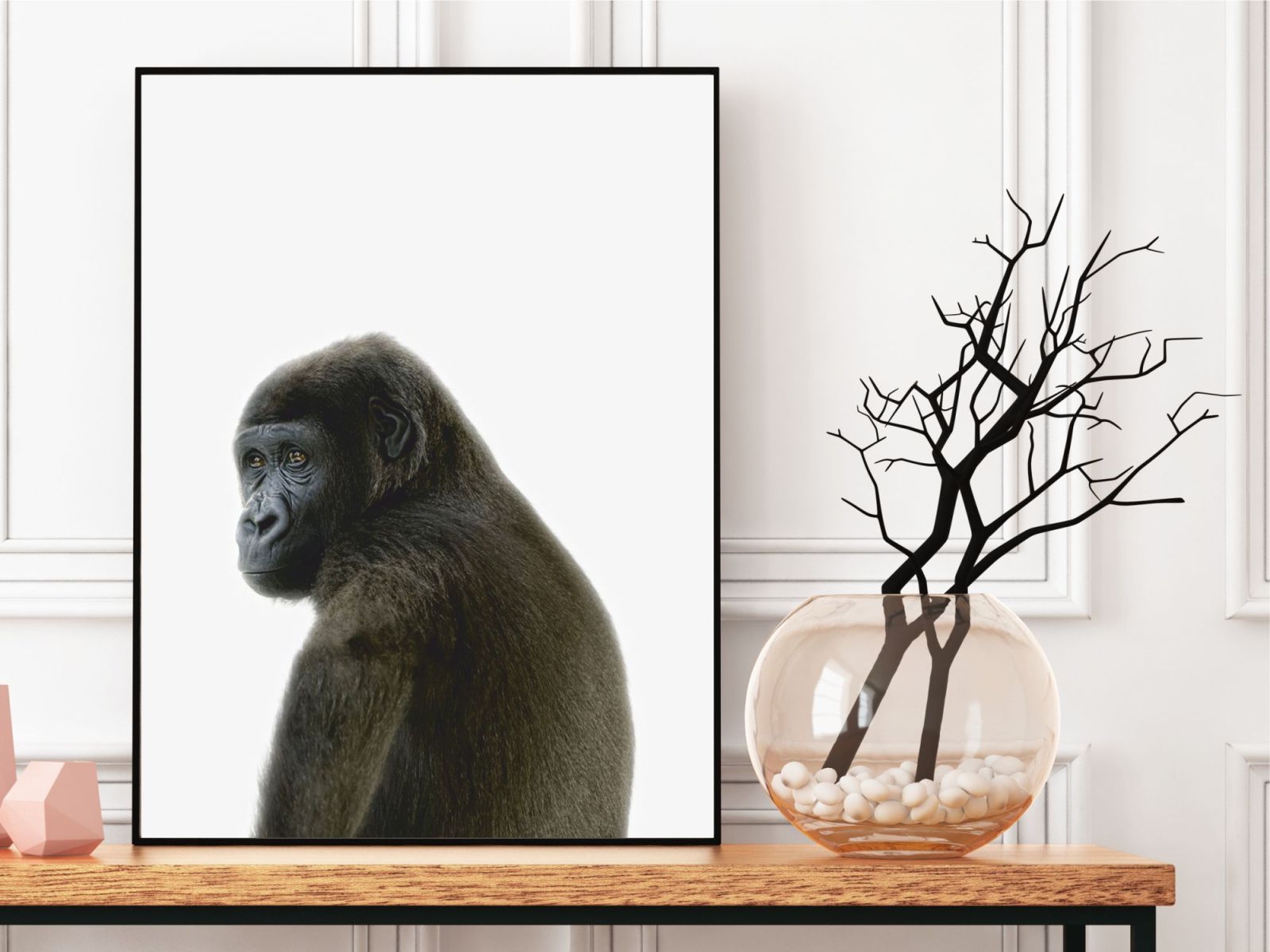 Gorilla Wall Art Print, Nursery Wall Decor, Printable Art by Tonis Balios  on Dribbble