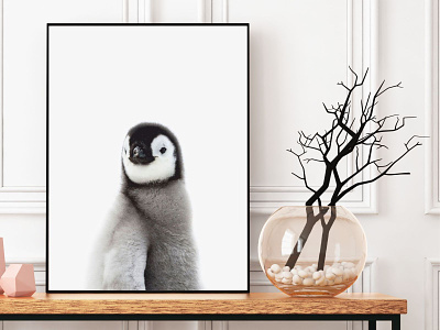 Penguin Wall Art Print, Nursery Wall Decor, Printable Art child bedroom art instant download penguin penguin art penguin nursery art penguin photography penguin print penguin printable penguin wall art printable art