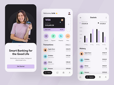 Finance App UI/UX 2022 trend android app app design bank app bill pay crypto app finance financial fintech ios mobile app money transfer online banking online wallet payment app ui uiux ux wallet