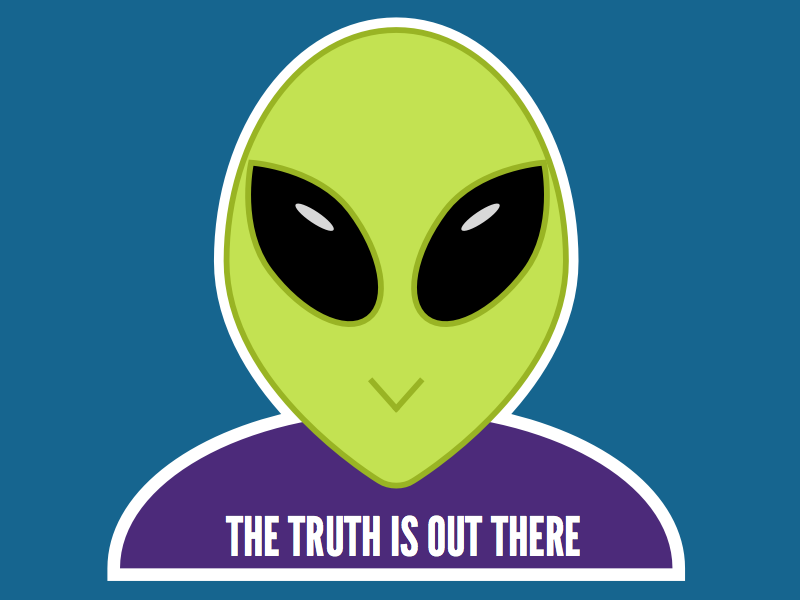 Alien Sticker