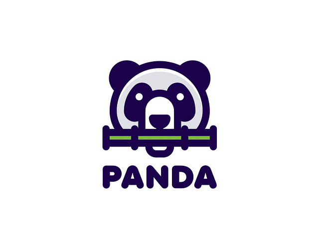 Panda Logo by Nikita Golubev on Dribbble