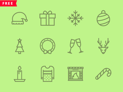 The Christmas Icons 100 Free