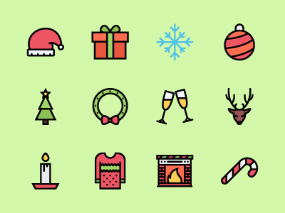 The Christmas Icons 100